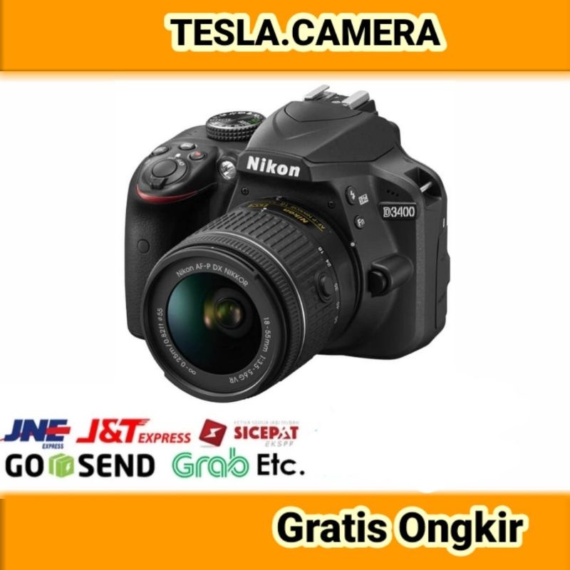 NIKON D3400 LENSA KIT 18-55MM VR - f2,95kr